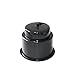 X-Haibei Recessed Plastic Cup Drink Can Holder Marine Boat Marine RV Camper Universa Black