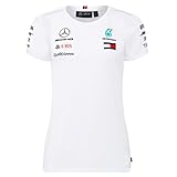 Mercedes Benz AMG Formula 1 Petronas White 2018 Women's Driver Team T-Shirt