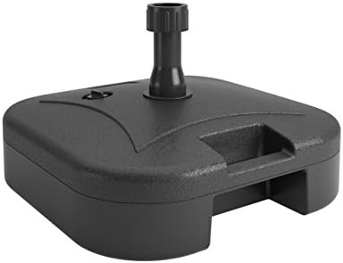 Corliving Heavy Plastic Patio Umbrella Base In Dark Gray Black Ppu 901 U Amazon Ca Patio Lawn Garden
