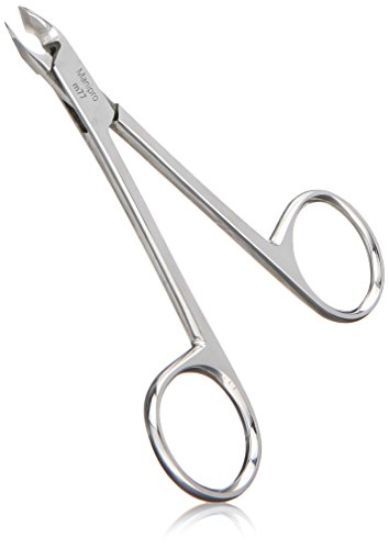SUVORNA 4 Inch Professional Grade Stainless Steel Cuticle Nail Nipper / Nail Trimmer,Nail Art Clipper with Scissor Shape Grip, Durable Manicure Tool and Cuticle Clippers Perfect for Salons / Home Use