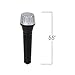 ArtCreativity Toy Microphone Set for Kids 5.5 Inch - 12 Count - Pretend Play Plastic Mics for Karaoke Fun - Stage or Costume Prop - Birthday Party Favors, Goody Bag Fillers for Boys, Girls, Toddlers