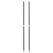 Alera SW59PO36BL Stackable Posts For Wire Shelving, 36 