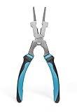 Capri Tools 10110 Premium Welding Pliers, 7.5 inch, black, blue
