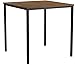 ZINUS Umer Modern Studio Collection Soho Square Table, Brown