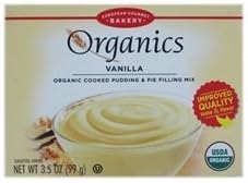 European Gourmet Bakery: Organics Vanilla Cooked Pudding & Pie Filling Mix (1 X 3.5 Oz) by European Gourmet Bakery