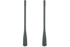 VINEYUAN 2 Pack Kenwood KRA27 UHF Antenna for Kenwood TK372 TK3160 TK3170 TK3173 TK3180 TK3300 TK5310 Helical Antenna 400-470 MHz