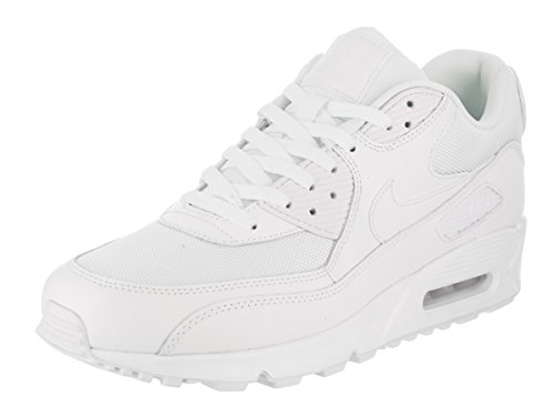 NIKE Men's Air Max 90 Essential White/White White White Running Shoe 11 Men US