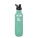 Klean Kanteen Classic Stainless Steel Single Wall Non-Insulated Water Bottle with Sport Cap, 27-Ounce, Tidal Pool