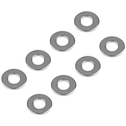 Favordrory 1/4" Stainless Flat Washer, 5/8" Outside Diameter, 304 Stainless Steel, 100 PCS