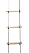 Swingan - 6 Steps Gymnastic Climbing Rope Ladder - Fully Assembled