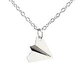 Stainless Steel Harry Styles Paper Airplane (One Direction Fan) Necklace