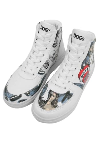 DOGO Damen Ace Stiefel Sneaker, Mehrfarbig, 38 EU