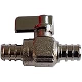 10 Pieces XFITTING 1/2" Pex Ball Valve Mini