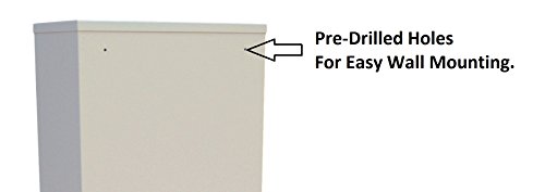 Double Door Large Economy Narcotic Cabinet (24"H X 16"W X 8"D) - Thumbnail 4