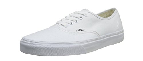 Vans Authentic Mens Trainers (7 B(M) US Women / 5.5 D(M) US Men, True White)