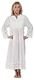 The 1 for U 100% Cotton Vintage Nightgown - Connie - White