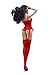 Phicen 1/6 Lace Corset with Gartering Stockings and Shoes for 1:6 Female Figures (Red)