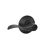 Schlage F51ACC716 Accent Keyed Entry Lever, Aged Bronze