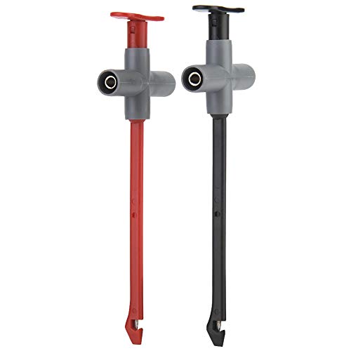 Test Leads Kit for Car, High Precision Multimeter Test Clips with Banana Plug Adapter, 2Pcs Auto Repairing Probes for Vehicle Testing - P5010