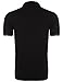 COOFANDY Men's Casual Polo Shirt Long Sleeve Classic Plaid Button Tees with Pockets