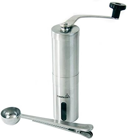 castlezen Premium Brushed Stainless Steel Coffee Grinder