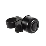Elecday Bicycle Bike Handlebar Aluminum Bell Ring, Black