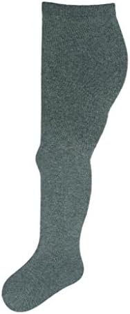 Soxsmith 4 Pairs Big Girls' Supersoft Cotton-Rich Tights 12-13 Years Dark Grey Marl