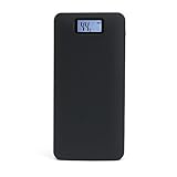 SKstyle 10000mAh External Battery Power Bank, 3 USB Port Portable External Charger Backup Pack with Build in LCD Display for iPhone, iPad, Samsung Galaxy Nexus (Black)