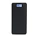 SKstyle 10000mAh External Battery Power Bank, 3 USB Port Portable External Charger Backup Pack with Build in LCD Display for iPhone, iPad, Samsung Galaxy Nexus (Black)