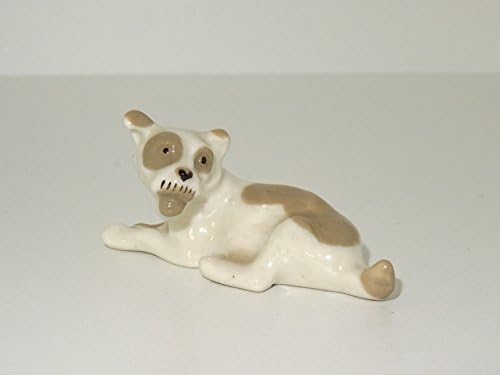Porcelain Figurine dog IFZ Lomonosov imperial ceramic statue russian