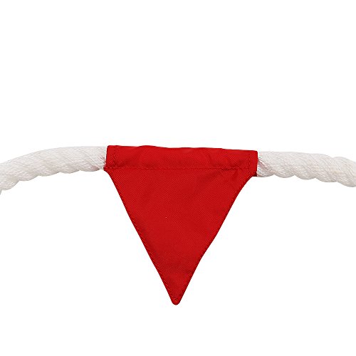 image for X XBEN Tug of War Rope with Flag for Kids, Teens and Adults, Soft Poly