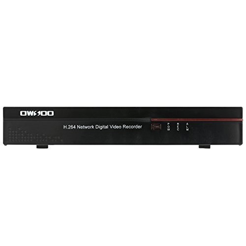OWSOO 8CH Full 960H/D1 H.264 HDMI P2P Cloud Network DVR Digital Video Recorder with 3.5'' Inch 1TB HDD