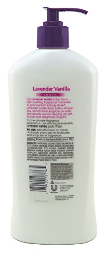 Suave Skin Lotion 18 Ounce Pump Lavender Vanilla 18 Ounce Pump (532ml) (6 Pack)