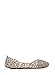 Glaze Women Fashion Designer Layered Lines Jelly Ballet Flats