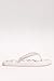 David's Bridal Best Day Ever Flip Flops Style BESTDAYFF, Silver, S