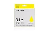 Ricoh Aficio GX e 3300 n -Original Ricoh 405691 / GC-31Y - Yellow Gel ink Cartridge -