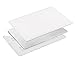 MOSISO Compatible with MacBook Air 13 inch Case (Models: A1466 & A1369, Older Version 2010-2017 Release), Protective Plastic Hard Shell Case Cover, White