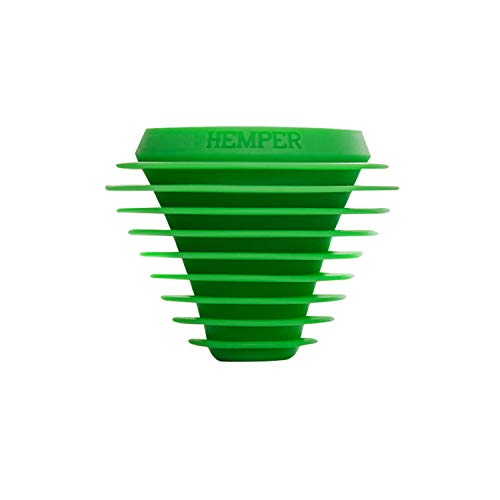 HEMPER Tech Universal Cleaning Plugs+Caps for Cleaning, Storage, and Odor Proofing Glass Water Pipes/Rigs and More