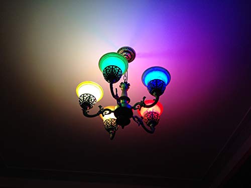 Flux Bluetooth Smart Light Bulb Starter Pack - Color Changing Light Bulb - Sunrise Wake Up Light - Dimmable LED Light Bulbs - App Controlled Wireless Sleeping Light - No Hub Required - Thumbnail 6