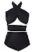 AWEIDS Women's Swimsuit Push Up Criss Cross Bikini