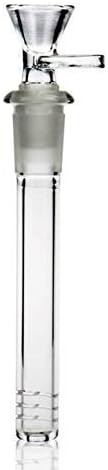 XinFei 3 Inch Pipe Part Insert Piece with Glass Herb Bowl