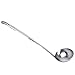 Juvale Stainless Steel Ladle & Straining Ladle - 2 Piece Set - Kitchen Serving & Skimming Ladle for Sauce, Soup, Broth, Gravy - 10 Inches