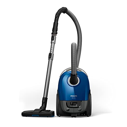 Philips Serie 3000 Aspirapolvere con Sacco, Motore da 900 W, tecnologia AirflowMax, capacità di cattura del 99,9% della polvere, filtro anti-allergico HEPA, raggio d’azione di 9 metri (XD3110/09)