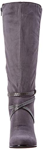 31rR8qw4uaL Angkorly - Zapatillas de Moda Botas Botas Altas Flexible Mujer Piel de Serpiente Tanga Hebilla Talón Tacón Ancho Alto 8… Angkorly - Zapatillas de Moda Botas Botas Altas Flexible Mujer Piel de Serpiente Tanga Hebilla Talón Tacón Ancho Alto 8… - Imagen 3