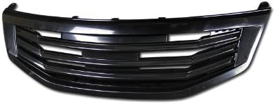 Trucks R Us - 11-12 HONDA ACCORD 4 DOOR MUGEN STYLE ABS FRONT GRILL (BLACK)