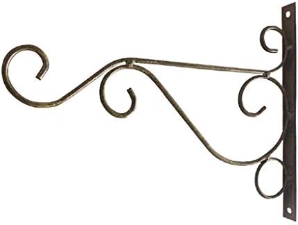 Iron Plant Hook Hanger Indoor,Flower Wall-Mounted Hook Pot Holder Hanging Basket Bracket