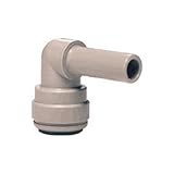 John Guest 1/4" x 1/4" Plug-In Stem Elbow Quick