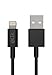 Silk Lightning to USB Cable - Apple Certified - Durable and High Speed Sync & Charger for iPhone, iPad & more - 6ft - Black