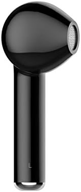 Bluetooth Earbud, Mini Wireless Headset In-Ear Headphone V4.1EDR Multi Point Connection USB Chargers with MIC for Iphone X 8/7/6 and Android by Ashipher (Black,Single)
