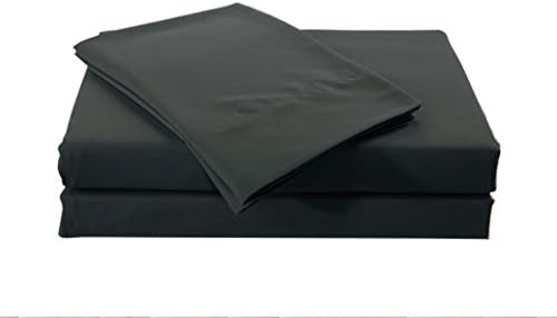 Aladdin Home Luxury Super Soft Brushed Microfiber 18inch Deep Pocket 4Pc Bed Sheet Set,Fade,Stain,Shrink and Wrinkle Resistant,Gray,Queen